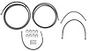 Quick-Fix Fuel Line Master Kit for 2001-2010 GM 2500HD, 3500, 3500HD Extended Cab Trucks w/Duramax Diesel [Braided Stainless] - image 1