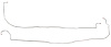 Intermediate Brake Line for 2002-2007 Hummer H2 [Stainless Steel] - image 1