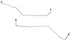 Rear Axle Brake Line Set for 2002-2009 H2 Hummer [Stainless Steel] - image 1