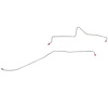 Rear Axle Brake Line Set for 2008-2012 GM 3500HD Cab & Chassis Dually [Stainless Steel] - image 1