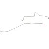 Rear Axle Brake Line Set for 2007-2010 GM 2500HD Truck with TCS [Stainless Steel] - image 1