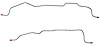 Rear Axle Brake Line Set for 1989 Chevy 1/2-Ton 2WD Trucks [Stainless Steel] - image 1