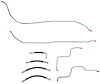 Complete Fuel Line Kit for 2004-2007 H2 Hummer [Stainless Steel] - image 1
