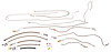 Complete Fuel Line Kit for 1988-1995 GM C1500 Regular Cab/Long Bed Trucks with 305/350 Engines [Stainless Steel] - image 1