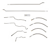 Complete Fuel Line Kit for 1988-1995 Chevy K1500, GMC K1500 4WD Reg. Cab/Long Bed w/5.7L Eng. [Stainless Steel] - image 1