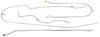Complete Fuel Line Kit for 1996-2000 Chevy Reg. Cab/Long Bed Trucks with 5.0L/5.7L Engines  [Stainless Steel] - image 2