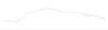 Main Front-to-Rear Fuel Line for 1962-1967 Chevrolet Chevy II/Nova with 8-Cylinder Engine [5/16 in. O.D., Stainless Steel] - image 1