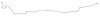Intermediate Brake Line for 1966 Chevrolet Chevy/Nova with Dual Exhaust [Stainless] - image 1