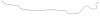 Intermediate Brake Line for 1966 Chevrolet Chevy/Nova with Single Exhaust [Stainless] - image 1