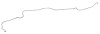Intermediate Brake Line for 1967 Chevrolet Chevy/Nova [Stainless] - image 1