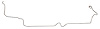 Intermediate Brake Line for 1969 Chevrolet Nova with Power Brakes [Stainless] - image 1