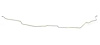 Intermediate Brake Line for 1970 Chevrolet Nova with Manual Brakes [Stainless] - image 1