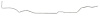 Main Front-to-Rear Fuel Line for Select 1964-1966 GM Models w/Hardtop [5/16 in. O.D., Stainless Steel] - image 1