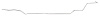Main Front-to-Rear Fuel Line for Select 1964-1966 GM Models w/Convertible [5/16 in. O.D., Stainless Steel] - image 1