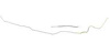 Fuel Return Line for Select 1968-1969 GM A-Body w/Hardtop [1/4 in. O.D., Stainless Steel]