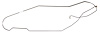 Intermediate Brake Line Set for Select 1967 GM Models w/Hardtop [Stainless Steel] - image 1