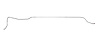 Intermediate Brake Line Set for 1970 Pontiac GTO, Lemans, Tempest w/Convertible/Disc Brakes [Stainless Steel] - image 1