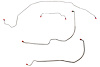 Front Brake Line Set for Select 1971-1972 GM Models [4-PC, Stainless Steel] - image 1