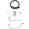Fuel Line Kit, Fuel Pump to Carburetor for 1965 Full-Size Oldsmobile with 425 Engine/4-bbl [Stainless Steel] - image 1