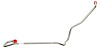 Fuel Line, Fuel Pump to Carburetor for Select 1971 GM Models with 400 4-bbl Engine [Stainless Steel] - image 1