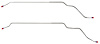 Rear Axle Brake Line Set for 1968-1972 Pontiac GTO, Lemans, Tempest  [2-PC, Stainless Steel] - image 1