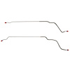 Rear Axle Brake Line Set for Select 1968-1972 GM A-Body w/Rear Disc Conversion [2-PC, Stainless Steel] - image 1