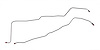 Transmission Oil Cooler Lines for 1967 Buick Skylark, Oldsmobile Cutlass with TH400 Transmission [Stainless Steel] - image 1