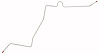 Transmission Vacuum Line for 1968-1972 Oldsmobile Cutlass, 442 with TH400 Transmission [Stainless Steel] - image 1