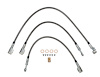 Complete Brake Hose Kit for 1997-2006 Jeep Wrangler TJ [Braided Stainless Steel] - image 1