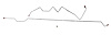 Intermediate Brake Lines for 1997-1998 Jeep Grand Cherokee ZJ [Stainless Steel] - image 1