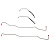 Transmission Oil Cooler Lines for 2007-2011 Jeep Wrangler JK w/3.8L V6 Eng. [Stainless Steel]
