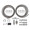 Universal EFI Fuel System Plumbing Kit [Braided Stainless] - image 1