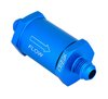Billet Aluminum In-Line Fuel Filter with -6 AN Male Inlet/Outlet Connections [85-Micron, Blue] - image 2