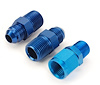 Fuel Filter Fitting Kit 2 x 1/2" NPT Port x -8AN Hose - image 1