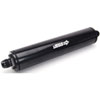 Billet Aluminum In-line Fuel Filter for Gasoline Applications, 9 in. Long [-10 AN Black] - image 2