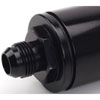 Billet Aluminum In-line Fuel Filter for Gasoline Applications, 9 in. Long [-10 AN Black] - image 3