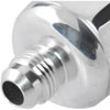 Compact Billet Aluminum In-Line Fuel Filter, 2 5/16 in. Long [-6 AN Male/Male, Polished] - image 4