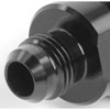 Compact Billet Aluminum In-Line Fuel Filter [-6 AN Male/90-Degree Female, Black] - image 4