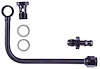 Single Feed Fuel Line for Edelbrock/Carter AFB Single Feed Carbs [Aluminum, Black] - image 1