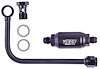 Single Feed Filtered Fuel Line for Edelbrock/Carter AFB Single Feed Carbs [Aluminum, Black] - image 1