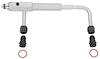 Adjustable Billet Fuel Line with Filter [-8 AN Inlet] - image 1