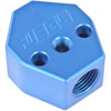 Billet Aluminum Y-Block Blue Anodized - image 3