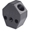 Billet Aluminum Y-Block Black Anodized - image 2