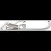 Polished Return Spring Bracket Holley, Edelbrock, Barry Grant Square Flange Carburetors - image 2
