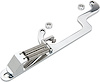 Polished Return Spring Bracket Fits: Holley 4500 Dominator Does NOT Fit: - image 1