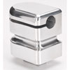 Polished Throttle Cable Mount Fits JEGS Billet Aluminum Throttle Brackets - image 2