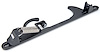 Throttle Bracket with Return Springs for GM Style Cable [Black Anodized Finish] - image 1