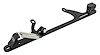Bandit Series EFI Throttle Cable Bracket with Return Springs for Mopar-Style Cable [Black Anodized Finish] - image 1