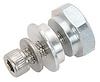 Aluminum Carb Linkage Bushing #10-32 Threaded - image 1