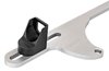 Throttle Bracket with Return Springs for GM Style Cable [Clear Anodized Finish] - image 3